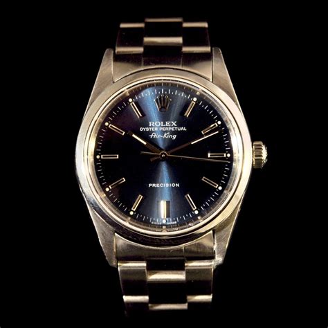 rolex air king 14000 black|Rolex Air-King website.